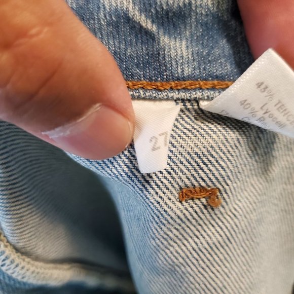 Reformation Women's Straight Leg Jeans - Blue - Picture 7 of 13